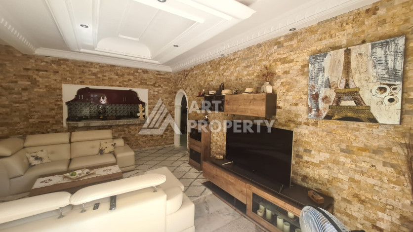 Апартаменты с собственным садом планировки 2+1 в районе Оба, 90м2 - Ракурс 2