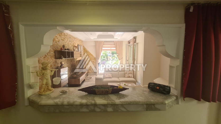 Апартаменты с собственным садом планировки 2+1 в районе Оба, 90м2 - Ракурс 5