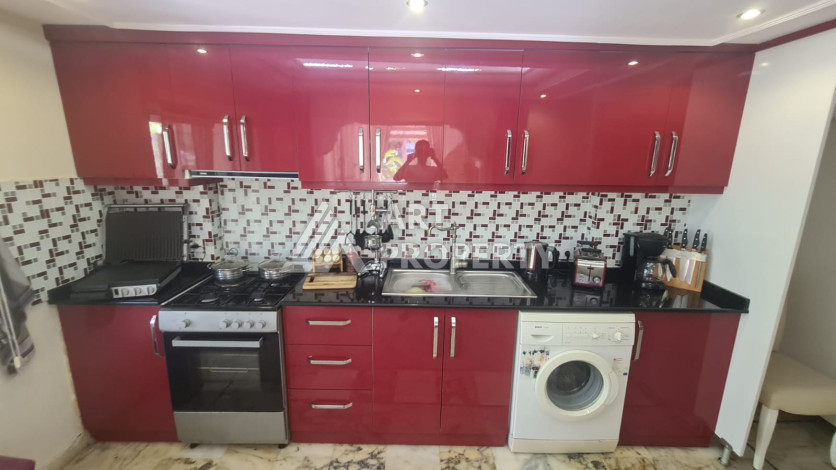 Апартаменты с собственным садом планировки 2+1 в районе Оба, 90м2 - Ракурс 7