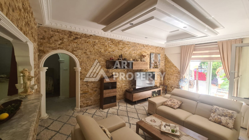 Апартаменты с собственным садом планировки 2+1 в районе Оба, 90м2 - Ракурс 16