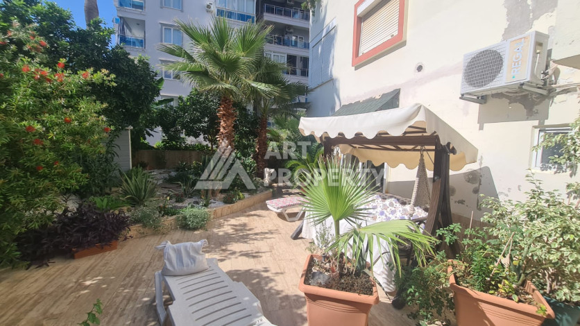 Апартаменты с собственным садом планировки 2+1 в районе Оба, 90м2 - Ракурс 32