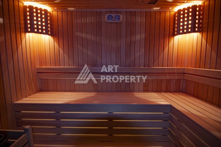 Апартаменты 1+1, 65м2, в резиденции класса люкс на первой береговой линии в Махмутларе - Ракурс 13