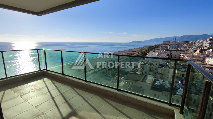 Апартаменты 1+1, 65м2, в резиденции класса люкс на первой береговой линии в Махмутларе - Ракурс 23