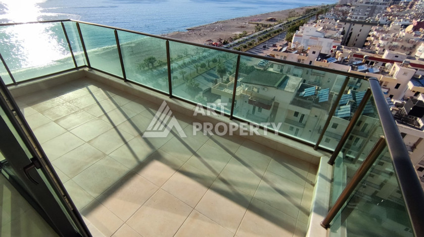 Апартаменты 1+1, 65м2, в резиденции класса люкс на первой береговой линии в Махмутларе - Ракурс 25