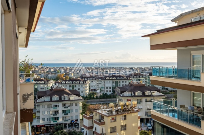 Двухуровневые апартаменты планировки 4+1 в районе Оба, 220м2 - Ракурс 19