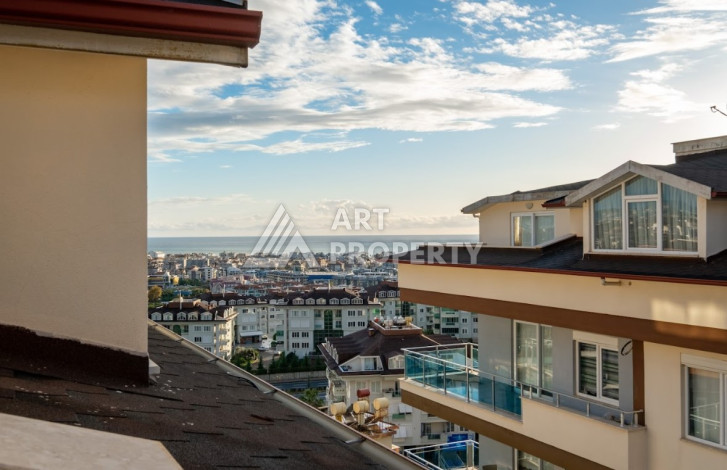 Двухуровневые апартаменты планировки 4+1 в районе Оба, 220м2 - Ракурс 28