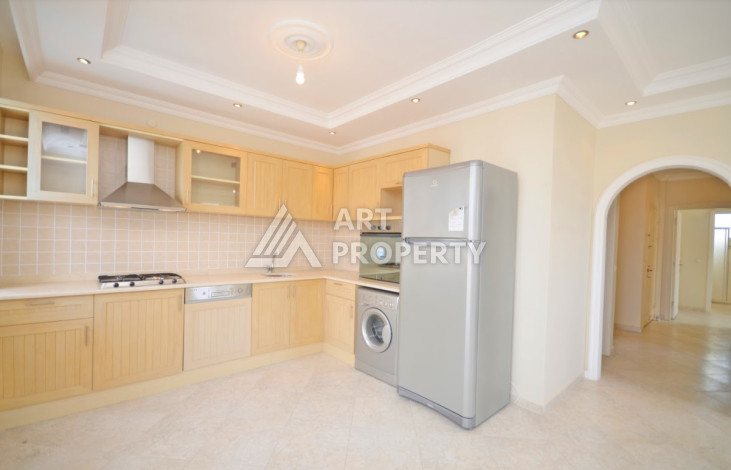 Апартаменты с шикарным видом на крепость Алании и море планировки 2+1, 120м2 - Ракурс 7