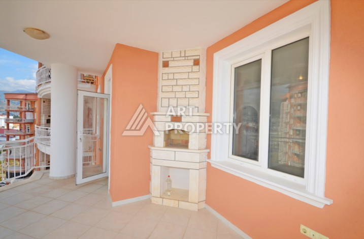 Апартаменты с шикарным видом на крепость Алании и море планировки 2+1, 120м2 - Ракурс 10