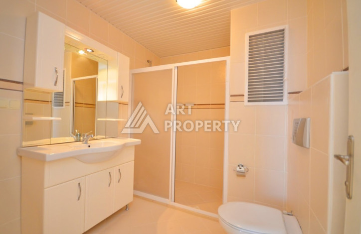 Апартаменты с шикарным видом на крепость Алании и море планировки 2+1, 120м2 - Ракурс 11