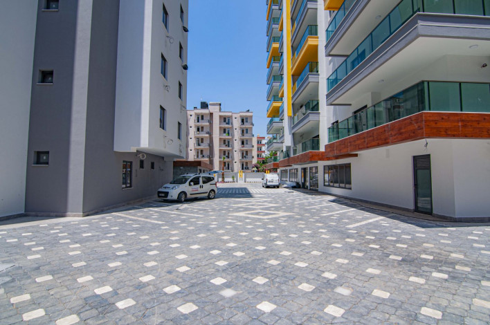 Новый шикарный комплекс на первой береговой линии в Махмутларе, Алания. - Ракурс 7