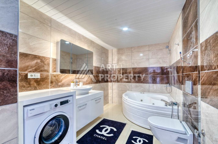 Дуплекс с джакузи на террасе в престижном районе Кестель планировки 3+2, 240м2 - Ракурс 10