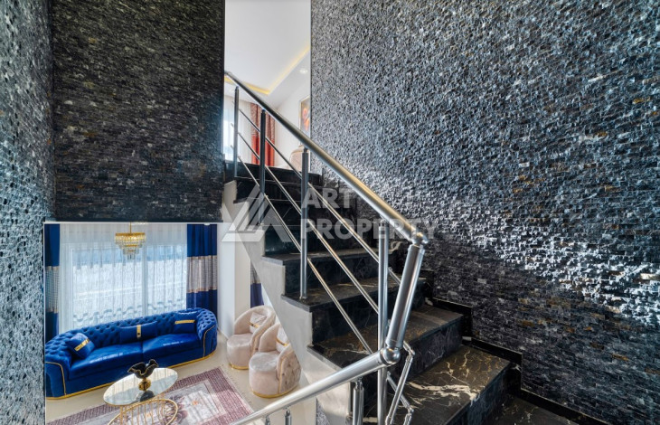 Дуплекс с джакузи на террасе в престижном районе Кестель планировки 3+2, 240м2 - Ракурс 13