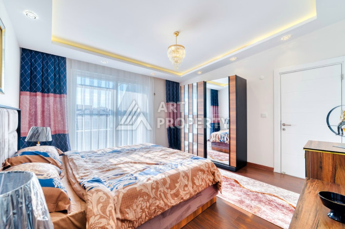 Дуплекс с джакузи на террасе в престижном районе Кестель планировки 3+2, 240м2 - Ракурс 19