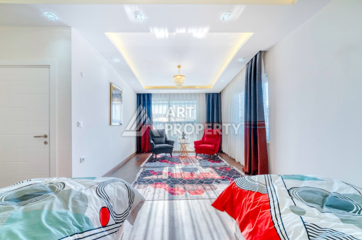 Дуплекс с джакузи на террасе в престижном районе Кестель планировки 3+2, 240м2 - Ракурс 22