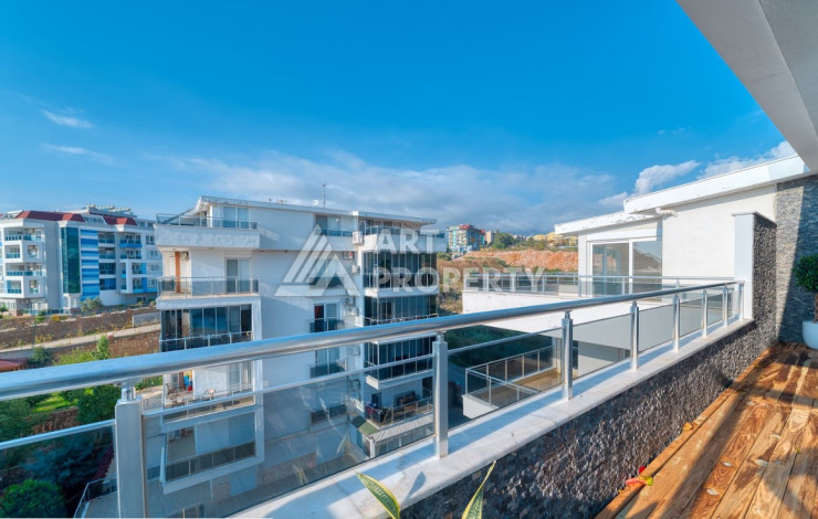 Дуплекс с джакузи на террасе в престижном районе Кестель планировки 3+2, 240м2 - Ракурс 25