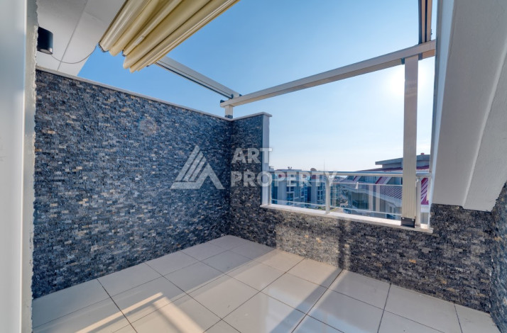 Дуплекс с джакузи на террасе в престижном районе Кестель планировки 3+2, 240м2 - Ракурс 29