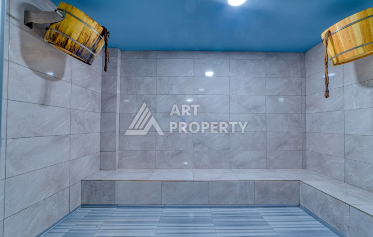 Дуплекс с джакузи на террасе в престижном районе Кестель планировки 3+2, 240м2 - Ракурс 38