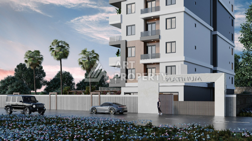 Новая резиденция в Авсалларе на этапе строительства, 41-120 м2 - Ракурс 5