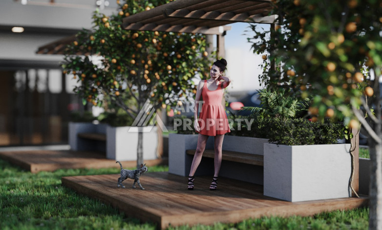 Новая резиденция в Авсалларе на этапе строительства, 41-120 м2 - Ракурс 9