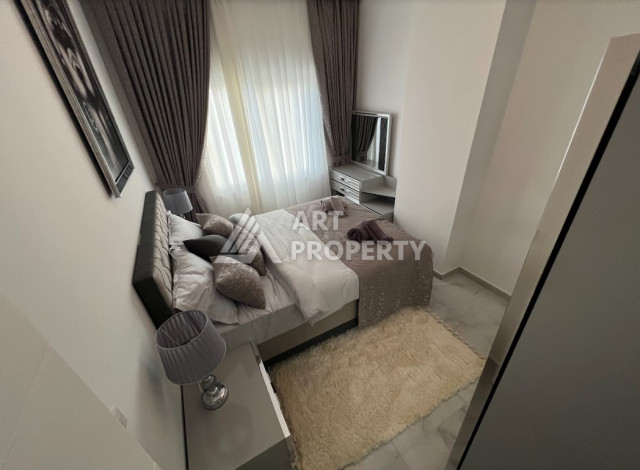 Уютные апартаменты планировки 1+1 в престижном районе Оба, 50м2 - Ракурс 7