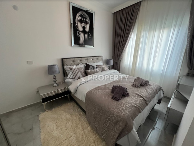 Уютные апартаменты планировки 1+1 в престижном районе Оба, 50м2 - Ракурс 8