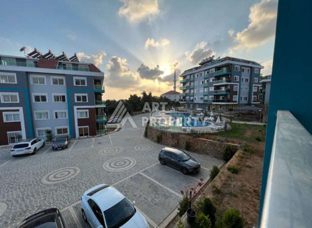 Уютные апартаменты планировки 1+1 в престижном районе Оба, 50м2 - Ракурс 12