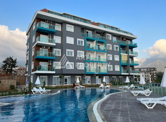 Апартаменты без мебели в стильном жилом комплексе планировки 1+1, 50м2 - Ракурс 2