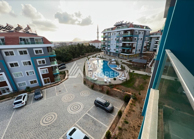 Апартаменты без мебели в стильном жилом комплексе планировки 1+1, 50м2 - Ракурс 11