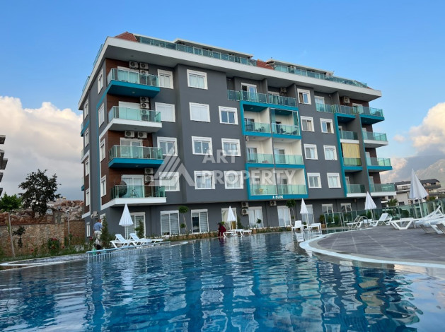 Апартаменты без мебели в стильном жилом комплексе планировки 1+1, 50м2 - Ракурс 13