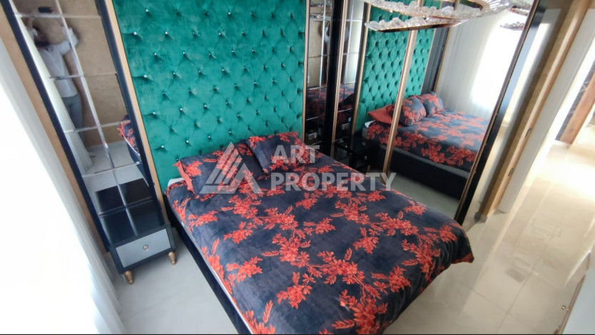 Меблированная квартира 1+1, 65м2, в резиденции класса люкс на первой береговой линии в Махмутларе - Ракурс 12