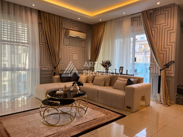 Шикарные апартаменты 2+1, 120м2, в 350 метрах от пляжа Клеопатра - Ракурс 2