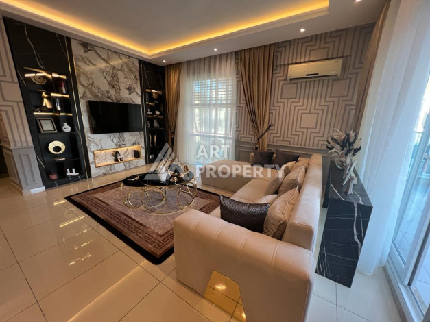 Шикарные апартаменты 2+1, 120м2, в 350 метрах от пляжа Клеопатра - Ракурс 3