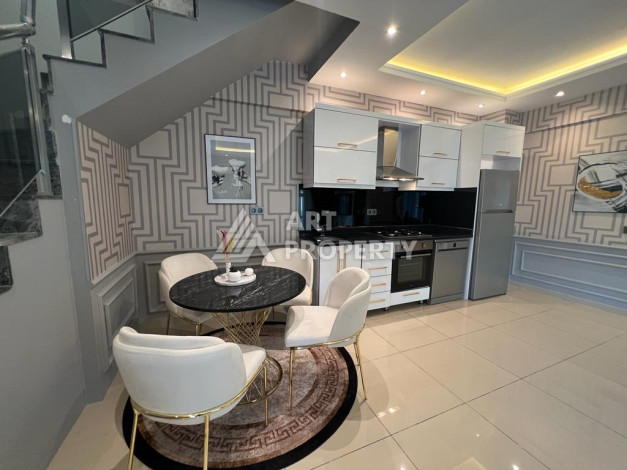 Шикарные апартаменты 2+1, 120м2, в 350 метрах от пляжа Клеопатра - Ракурс 5