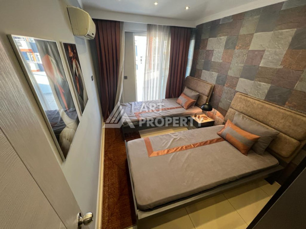 Шикарные апартаменты 2+1, 120м2, в 350 метрах от пляжа Клеопатра - Ракурс 11