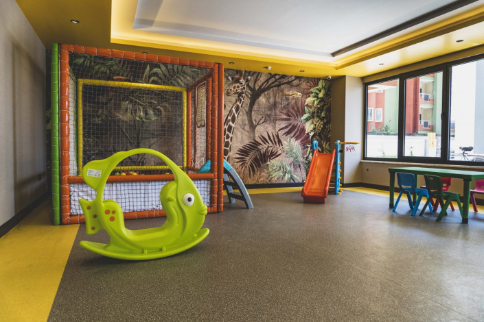 Новый шикарный комплекс на первой береговой линии в Махмутларе, Алания. - Ракурс 31