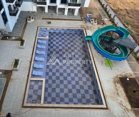 Дуплекс в жилом комплексе с инфраструктурой отеля 5 звезд, планировка 2+1, 105м2 - Ракурс 19