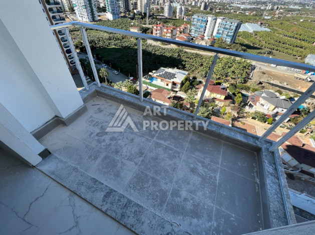 Апартаменты с восхитительным панорамным видом на море и город в районе Махмутлар, 1+1, 50м2 - Ракурс 5