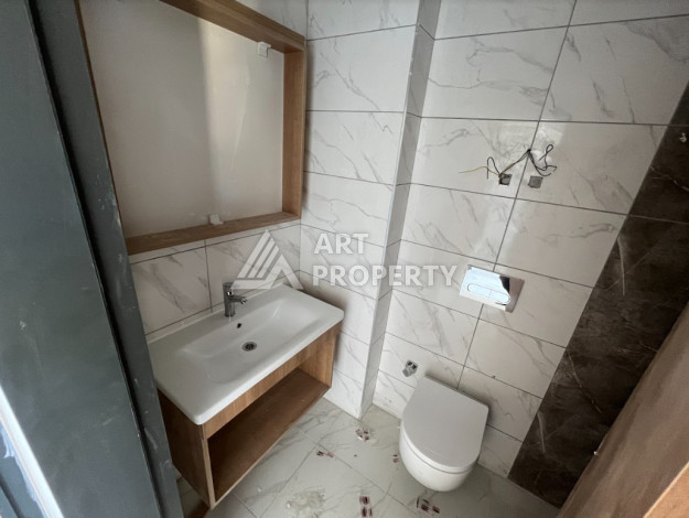 Апартаменты с восхитительным панорамным видом на море и город в районе Махмутлар, 1+1, 50м2 - Ракурс 14