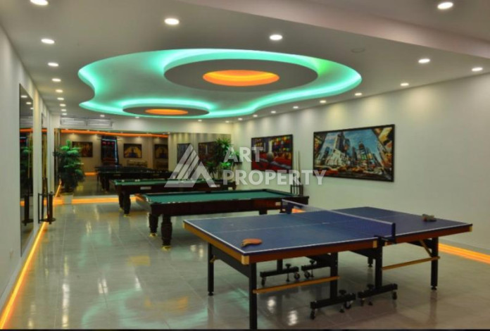 Апартаменты в одном из лучших жилых комплексов в районе Махмутлар планировки 1+1, 55м2 - Ракурс 4