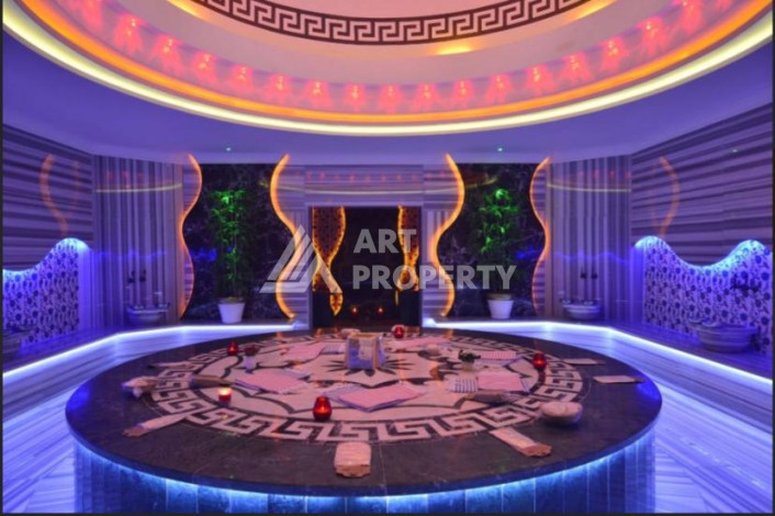 Апартаменты в одном из лучших жилых комплексов в районе Махмутлар планировки 1+1, 55м2 - Ракурс 5