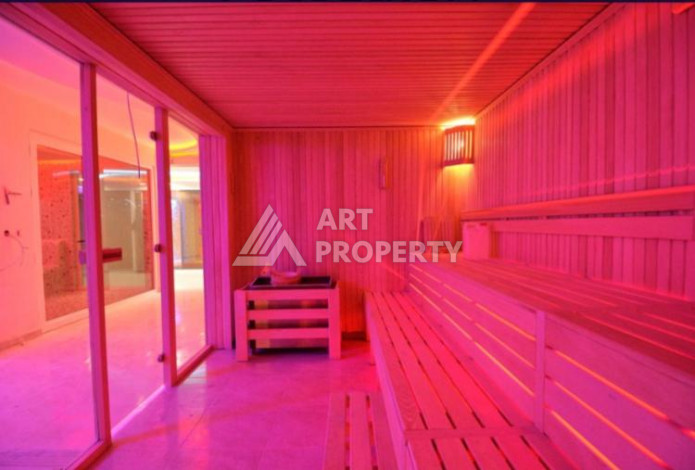 Апартаменты в одном из лучших жилых комплексов в районе Махмутлар планировки 1+1, 55м2 - Ракурс 7