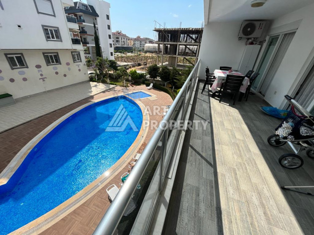 Апартаменты в престижном районе Кестель в 200 метрах от моря планировки 2+1, 95м2 - Ракурс 3