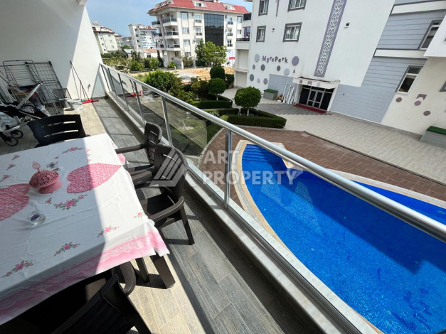 Апартаменты в престижном районе Кестель в 200 метрах от моря планировки 2+1, 95м2 - Ракурс 4