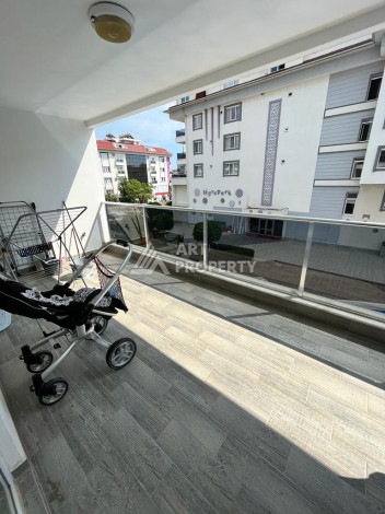 Апартаменты в престижном районе Кестель в 200 метрах от моря планировки 2+1, 95м2 - Ракурс 12