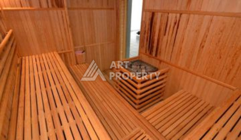 Меблированные апартаменты с просторным балконом  планировки 2+1 в районе Махмутлар, 110м2 - Ракурс 3