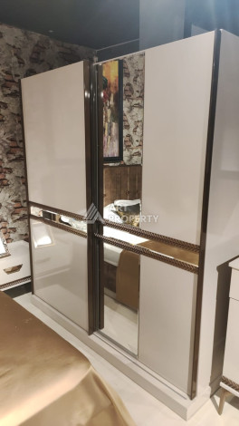 Меблированные апартаменты с просторным балконом  планировки 2+1 в районе Махмутлар, 110м2 - Ракурс 15