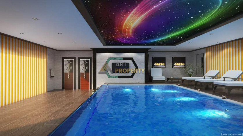 Инвестиционный проект в Махмутларе на центральной улице Барбарос в 150 м от моря, 85-168 м2 - Ракурс 8