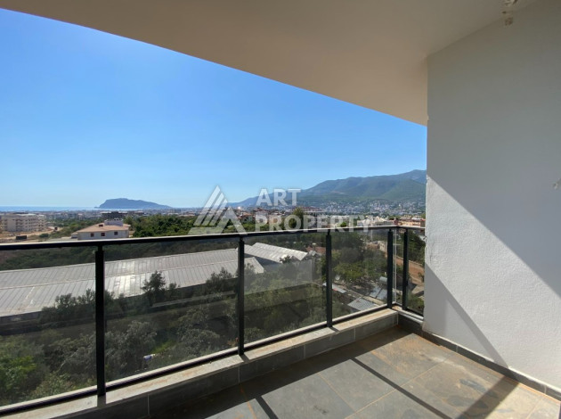 Просторные апартаменты с панорамными окнами в районе Оба, планировка 3+1, 140м2 - Ракурс 3