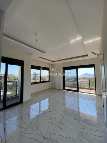 Просторные апартаменты с панорамными окнами в районе Оба, планировка 3+1, 140м2 - Ракурс 6