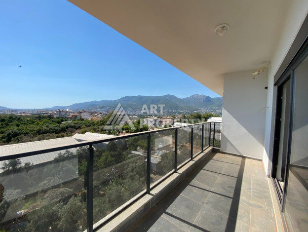 Просторные апартаменты с панорамными окнами в районе Оба, планировка 3+1, 140м2 - Ракурс 21